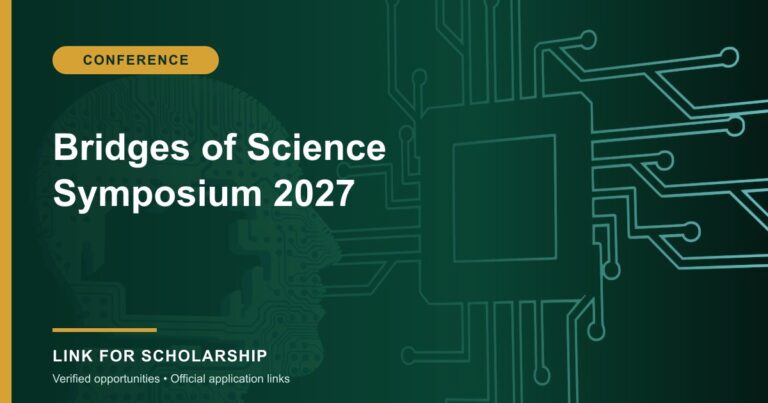 Bridges of Science Symposium 2027 opportunity cover