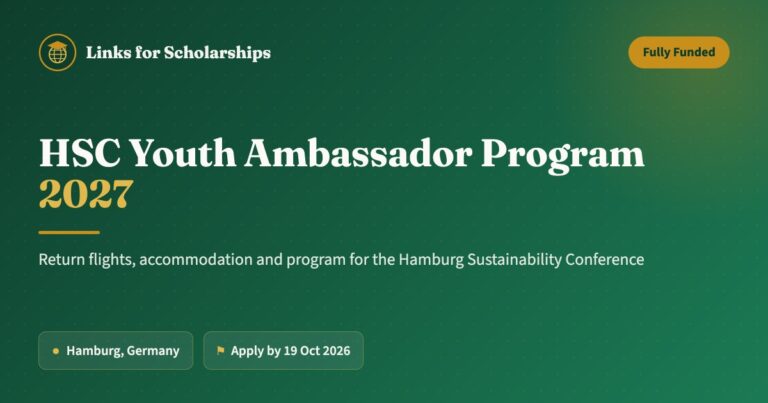 HSC Youth Ambassador Program 2027