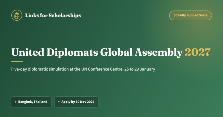 United Diplomats Global Assembly 2027 cover