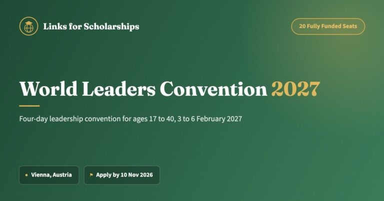 World Leaders Convention 2027 cover